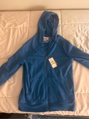 Original Penguin Kids Blue Zip Hoodie